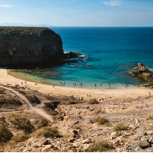 Playa de Güigüí deel van onze wandelroutes op Gran Canaria